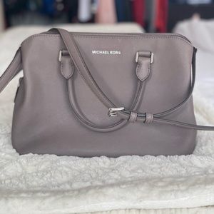 Michael Kors Grey Crossbody Purse